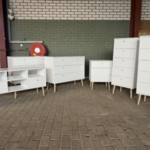 Partij kasten en opbergers Byfonq, Wit